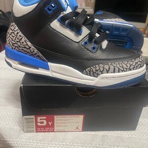 Sport Blue Jordan 3s Retro